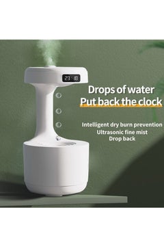 Cool Baby 800ML Air Humidifier Home Anti-Gravity Water Droplets Ultrasonic Cool Mist Maker Fogger with LED Display Office Bedroom Desktop  - Image 3