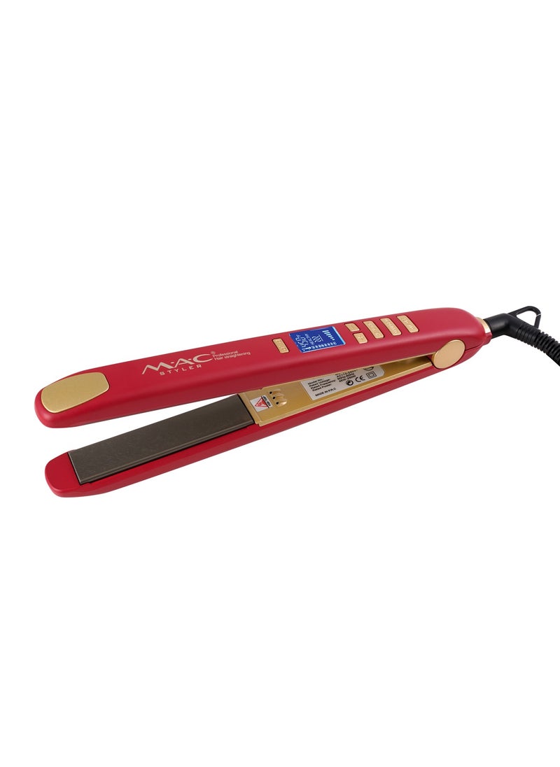 Mac Styler MAC STYLER  Professiona Wide Plate Straightener and Curler 2 in 1 with High Quality Screen LCD MC-2021A  - Image 5
