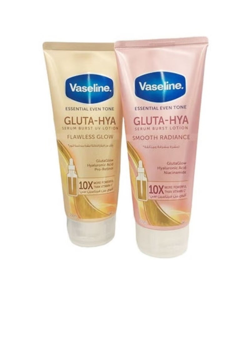 Vaseline GLUTA-HYA  SERUM BURST  Lotion 200ml *2 - Image 1