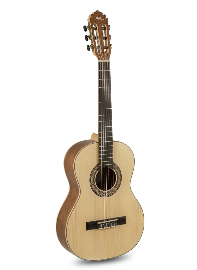 Manuel Rodríguez ECOLOGÍA E-57 3/4 Classical Guitar – Solid Spruce Top, Walnut Back, Eco-Friendly Build  - Image 1