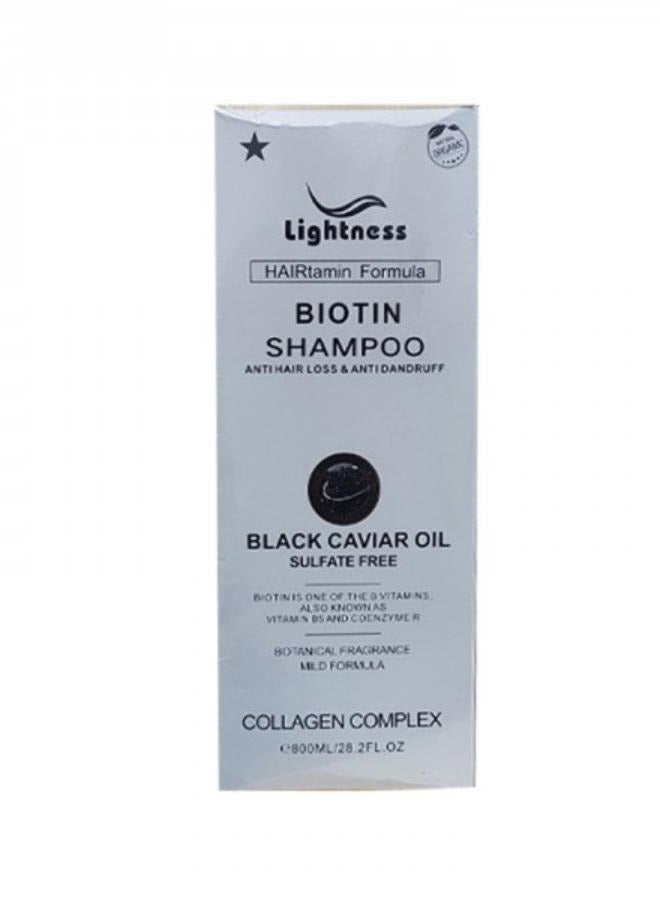 ليجيتنيس بيوتين شامبو ضد تساقط الشعر والتجعد بزيت الكافيار الأسود 800 مل - Image 2