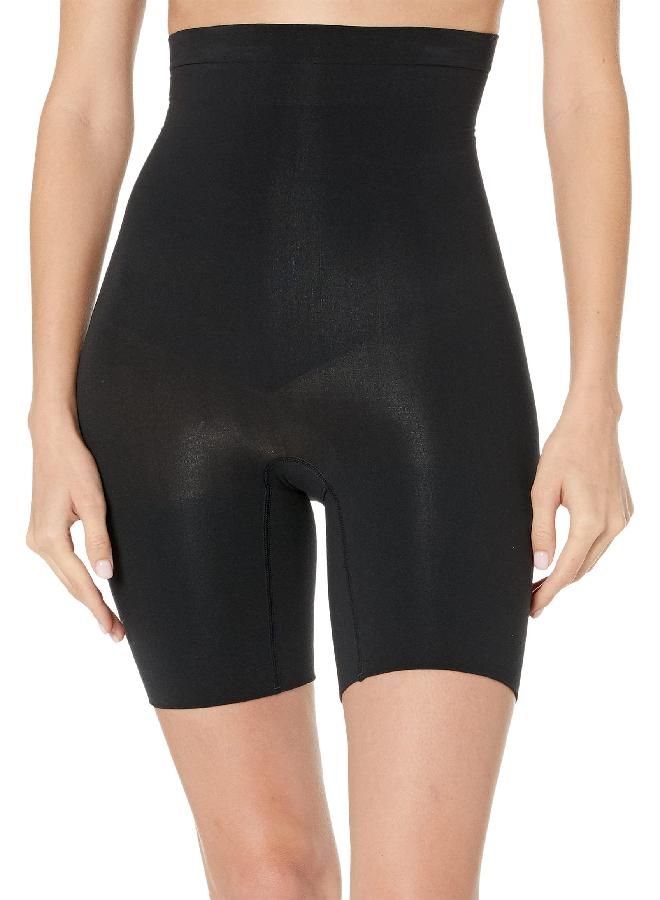 SPANX SPANX Shapewear for Women Tummy Control High-Waisted Power Short Very Black MD One Size  - Image 3