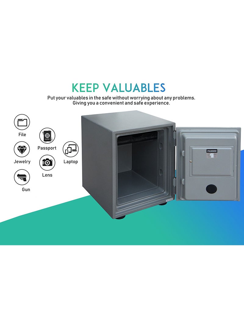 Mahmayi Mahmayi Secure SD102T Fire Safe with 2 Key Locks 37Kgs  - Image 2