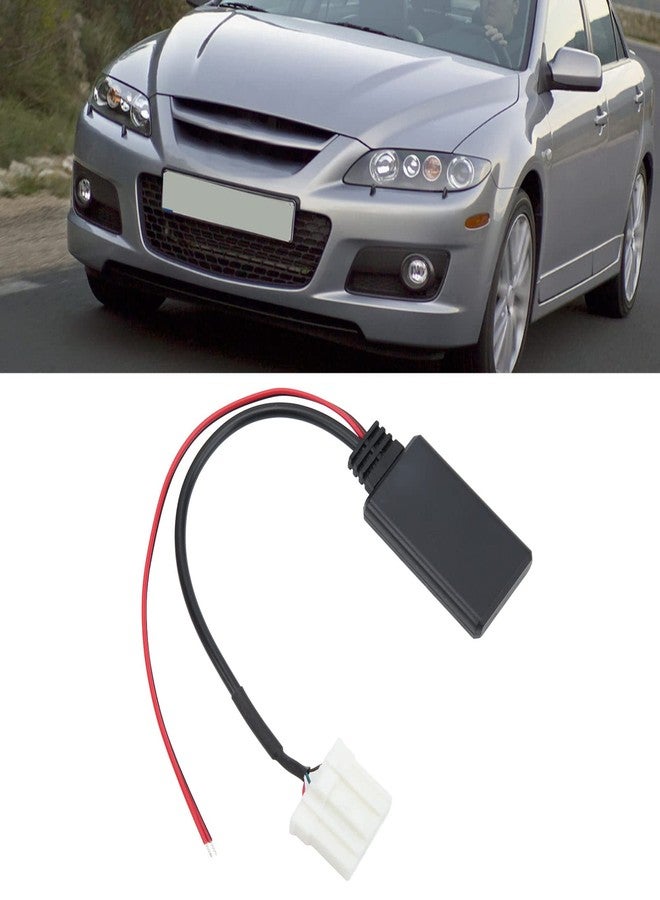 KIMISS Car Bluetooth Wireless Module, 16 Pin Bluetooth AUX IN Adapter ABS AUX IN Cable Replacement for Mazda 2 3 5 6 MX5 RX8 CX7 - Image 5