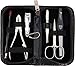 3 Swords Germany - brand quality 6 piece manicure pedicure grooming kit set for professional finger & toe nail care scissors clipper fashion leather case in gift box, Made in Solingen Germany (83202) - Image 2