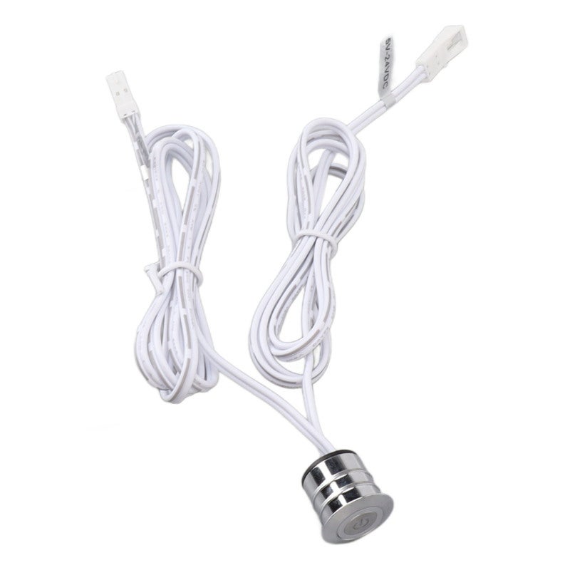 Blue LED Touch Switch Embedded Installation Heat Dissipation Touch Switch for Closet Cabinets Wine Cooler Lights - Image 3