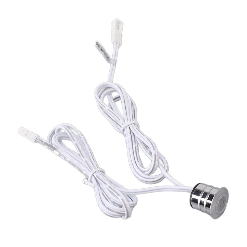 Blue LED Touch Switch Embedded Installation Heat Dissipation Touch Switch for Closet Cabinets Wine Cooler Lights - Image 2