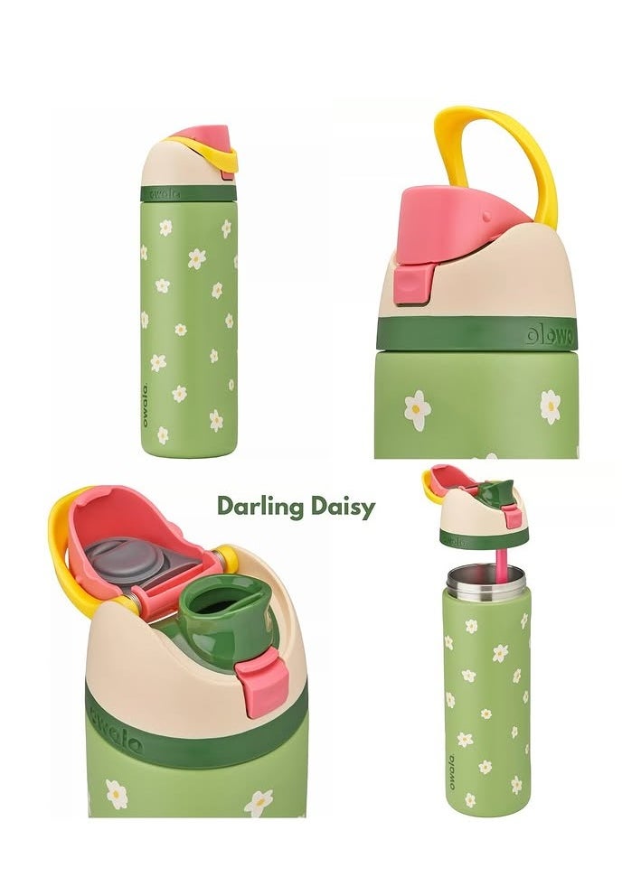 Owala 24Oz. Owala FreeSip Stainless Steel Water Bottle Darling Dasiy  - Image 3