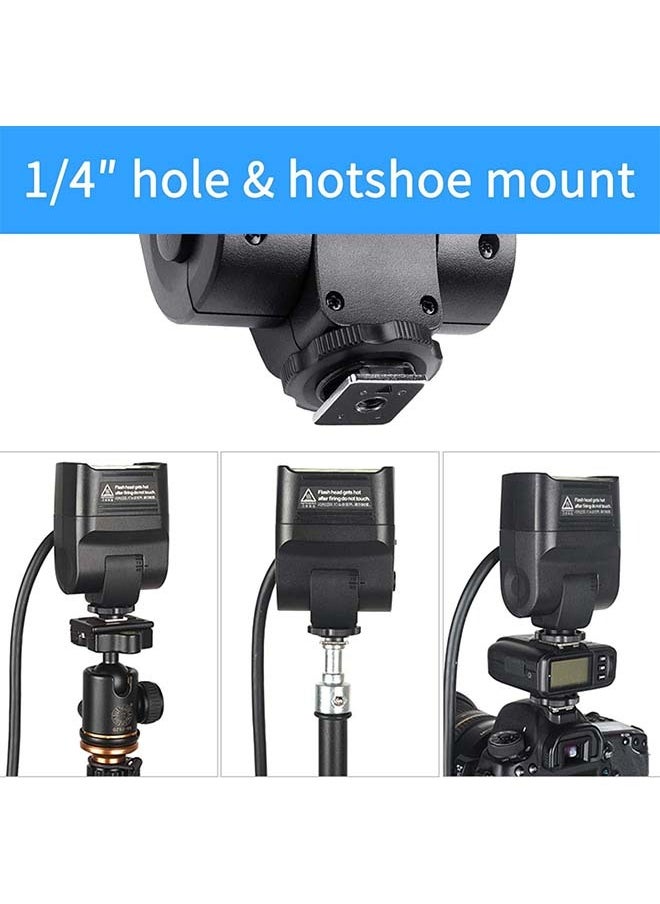 Godox Godox EC200 Extension Flash Head 200W for Godox AD200/ AD200Pro Pocket Flash, 2M Extend Power Cable, Works with AD200/ AD200Pro Bare Bulbs Head and Speedlite Head  - Image 2