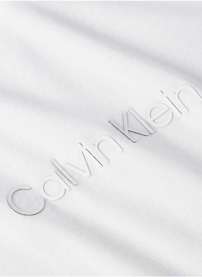 Calvin Klein Men's T-Shirt - Short Sleeves - Sportswear - Cotton , Grey - pzsku/Z62FA530CB8C54FDE8EA7Z/45/_/1723737303/4bf03e4f-2ecb-4c54-b4c8-9b8f47c9cde9