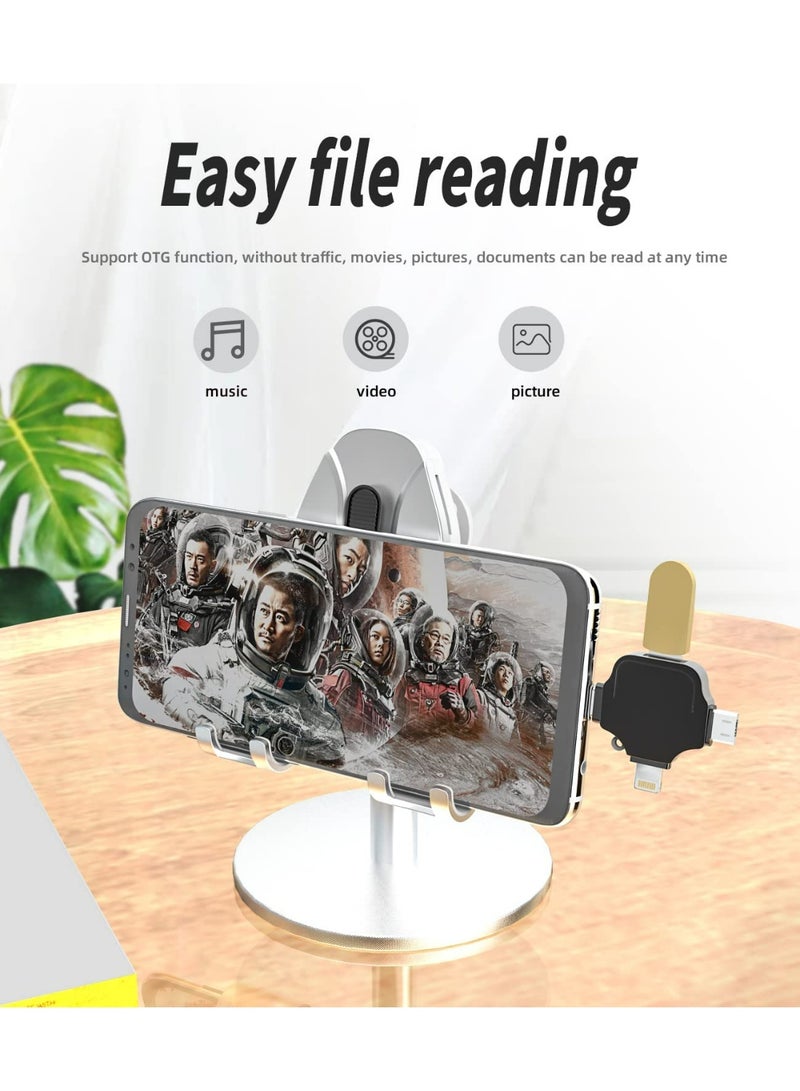 CMGTYYD. محول OTG من ذكر إلى أنثى USB متوافق مع iPhone Micro A Type C Android Thunderbolt3 Port Adaptador Connector Microusb USBC كاميرا الهاتف الخلوي، 2.0 فلاش - Image 2