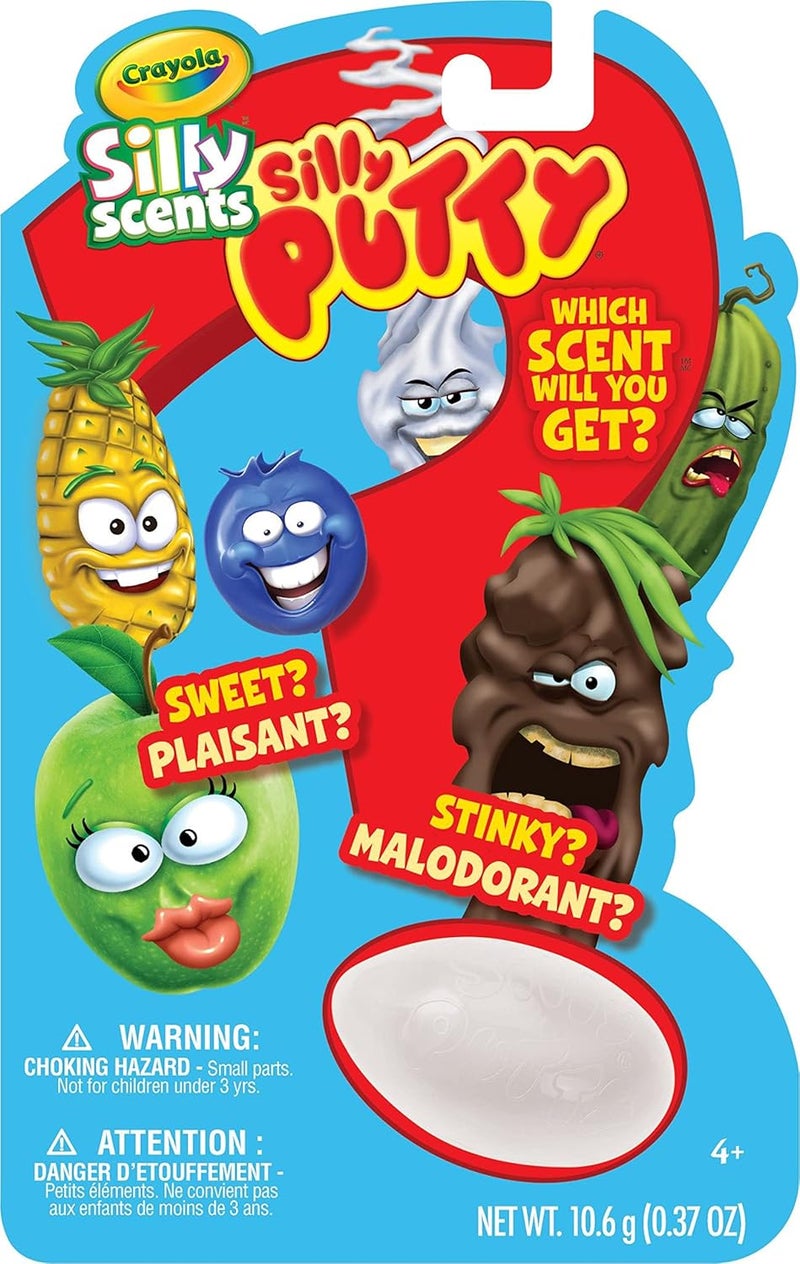 Silly Putty Silly Scents, Scented Putty Egg, Mystery Toy, Gift for Kids, Vary, 1ct - Image 1