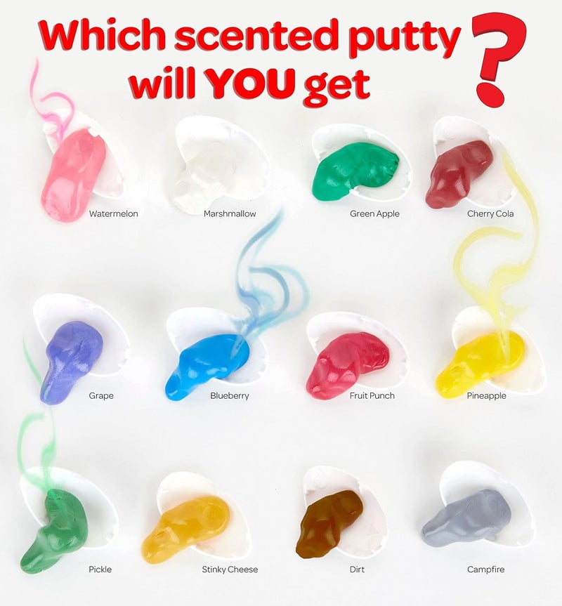 Silly Putty Silly Scents, Scented Putty Egg, Mystery Toy, Gift for Kids, Vary, 1ct - Image 3