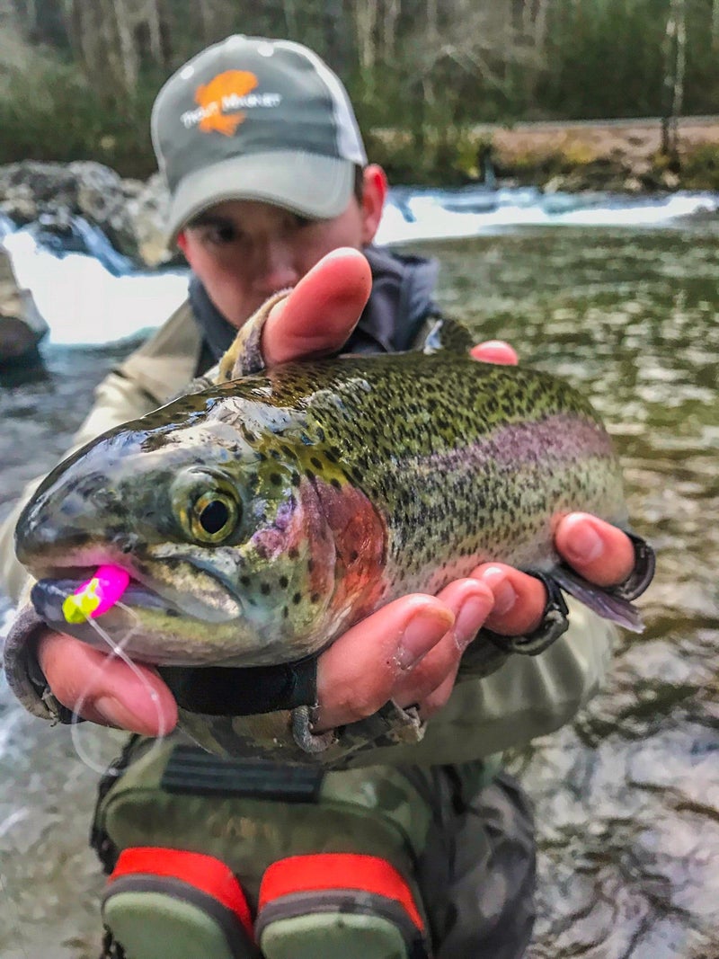 Trout Magnet Phantom 100% Fluorocarbon Fishing Leader Line, 50M (2lb, 3lb, 4lb Test), 3lb, 6X Tippet, (87480),Silver - Image 4
