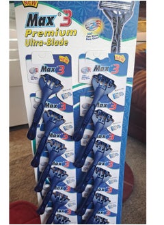 Max Max Premium Ultra Razor – 12 Pieces 