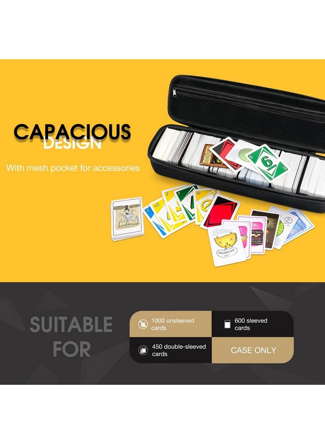 ProCase Trading Card Storage Case with 5 Dividers, Carrying Case Store 1200 Cards Durable Playing Card Game Travel Box Top Loader for MTG, Cards Against Humanity and Board Game - Image 2