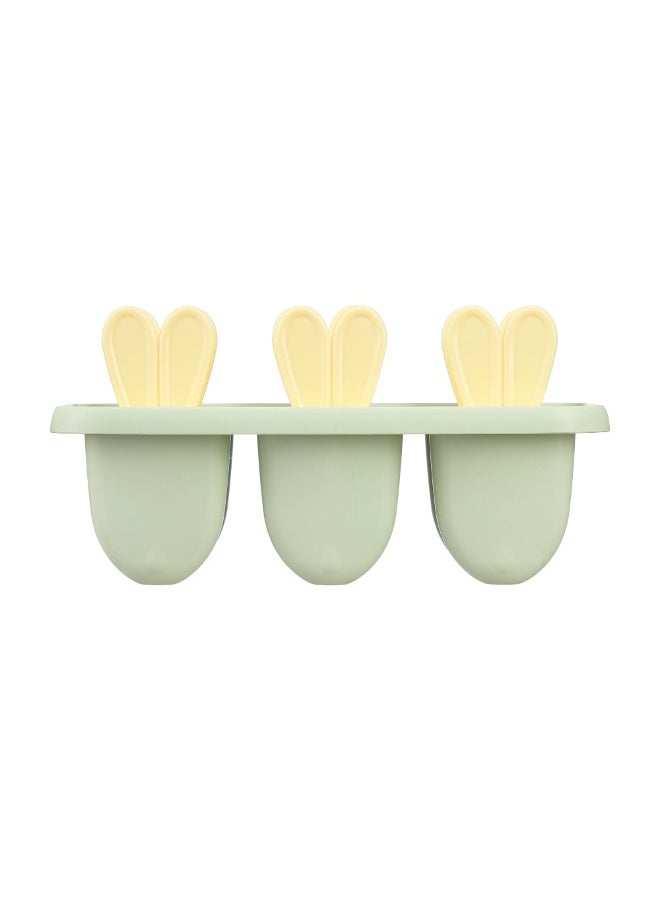 Inochi Kari Bunny DIY Ice Cream Ice Pop Mold with Sticks 6 slot | Popsicle Mold | Easy-to-Use & Reusable | BPA Free | With Antibacterial Additives (Ag+) | Cute Rabbit Minimalist Design | Perfect for Kids and Adults - Avocado Green - pzsku/Z62FAADC4C95BBBF1E514Z/45/_/1724141219/0e5c0fa9-d20c-4e3c-b990-2281349130c7