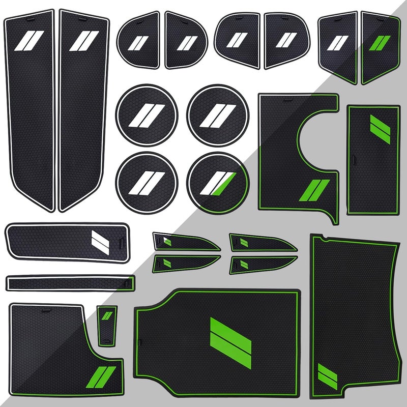 SENSHINE Non-Slip Cup Holder Insert Set for Dodge Charger - Image 1