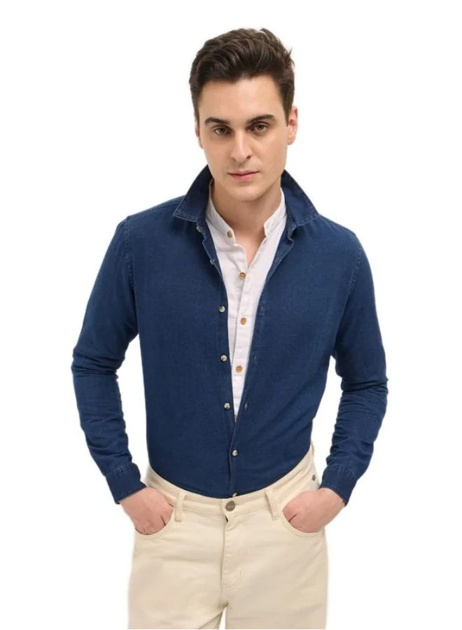 ذا بير هاوس Men's Shirt for Casual and Formal Wear | Classic Button-Down Style for Office, Daily Use, Travel, Events & All-Season Outfits | Versatile & Stylish Wardrobe Essential for Every Occasion