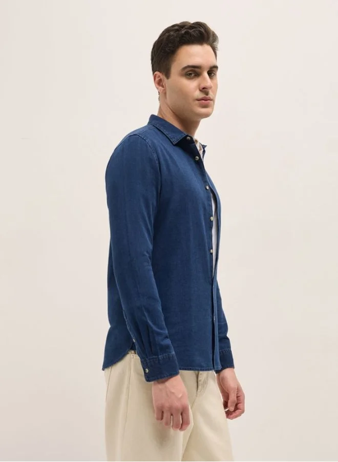 THE BEAR HOUSE Men's Shirt for Casual and Formal Wear | Classic Button-Down Style for Office, Daily Use, Travel, Events & All-Season Outfits | Versatile & Stylish Wardrobe Essential for Every Occasion