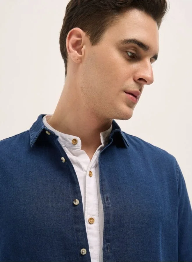 Men's Shirt for Casual and Formal Wear | Classic Button-Down Style for Office, Daily Use, Travel, Events & All-Season Outfits | Versatile & Stylish Wardrobe Essential for Every Occasion