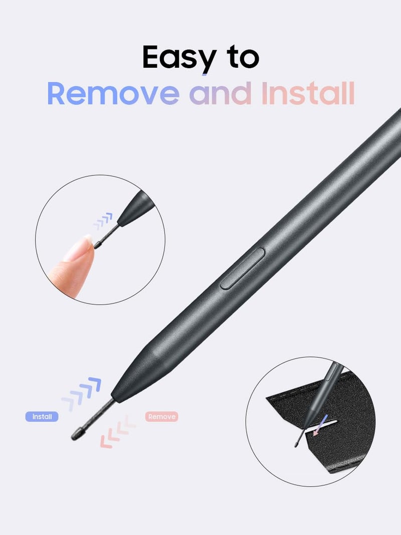 iFLYTEK 5Pcs Pen Refills for iFLYTEK AINOTE Air 2 Note-Taking Tablet, Writing Tablet Pen Tips for iFLYTEK Stylus Pen, Replacement Tips Clip with Built-in Tool for Install and Remove - Image 5