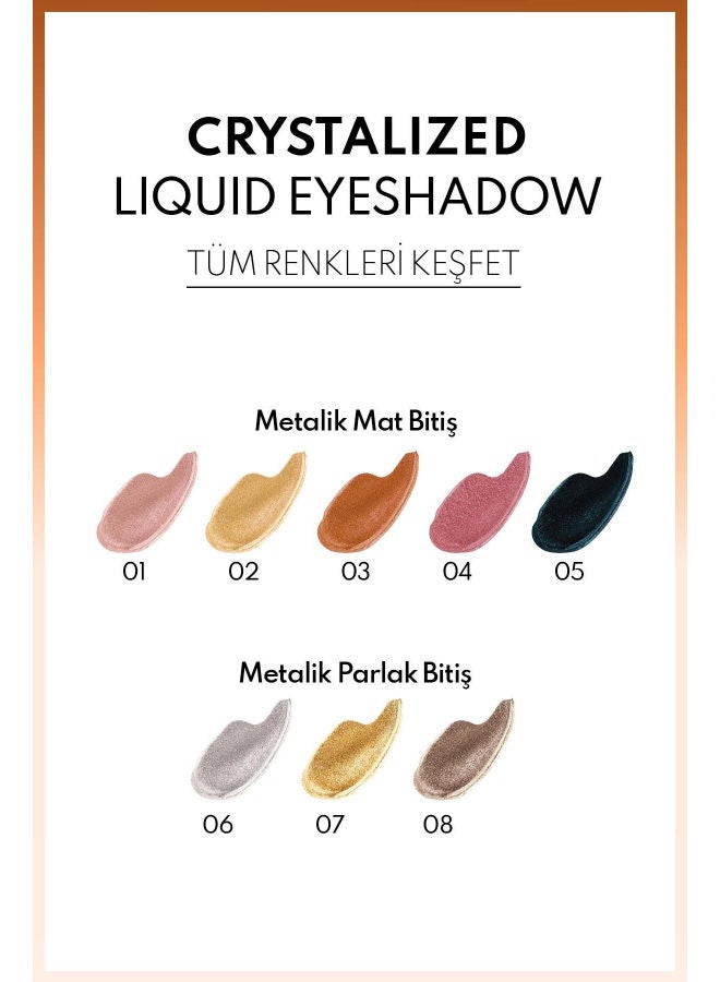 NOTE Cosmetics Crystalized Liquid Eyeshadow - Image 3