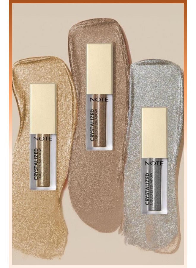 NOTE Cosmetics Crystalized Liquid Eyeshadow - Image 4