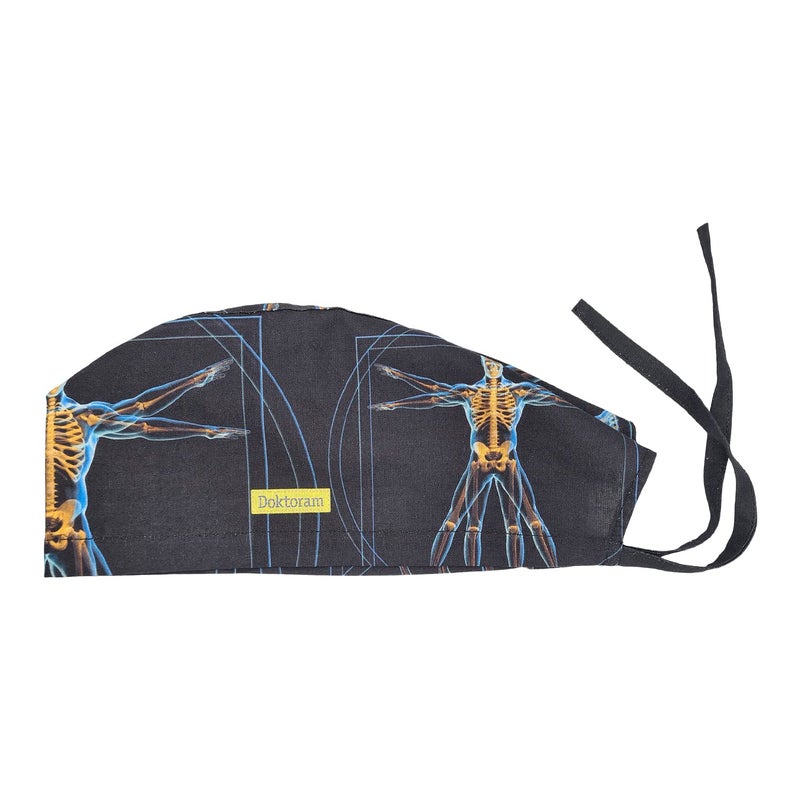 DOKTORAM Surgical Scrub Hat - Classic Artwork Design for Artistic Surgeonsâ€¦ - Image 1