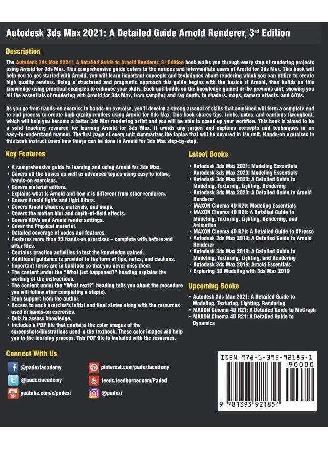 Autodesk 3ds Max 2021: A Detailed Guide to Arnold Renderer, 3rd Edition  - Image 2