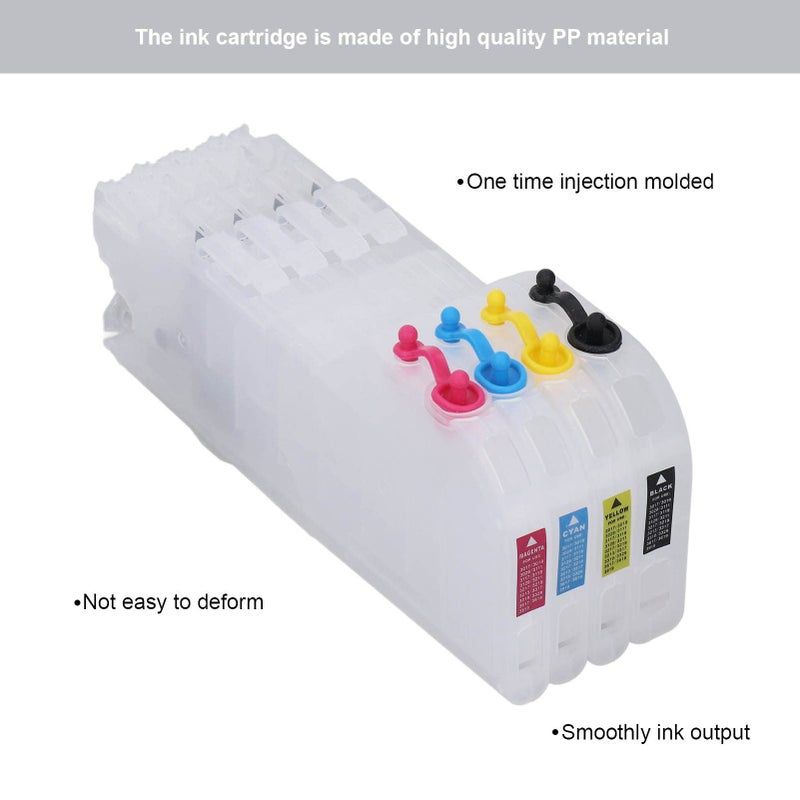 LC3219 Ink Cartridge Set 4 Colors Black Blue Magenta Yellow No Leak Compatible - Image 3