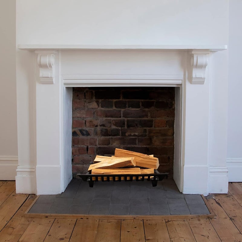 AGTEK 24 inch Fireplace Log Grate Heavy Duty Solid Steel Fire Grates Wood Stove Chimney Burning Rack Holder - Image 5