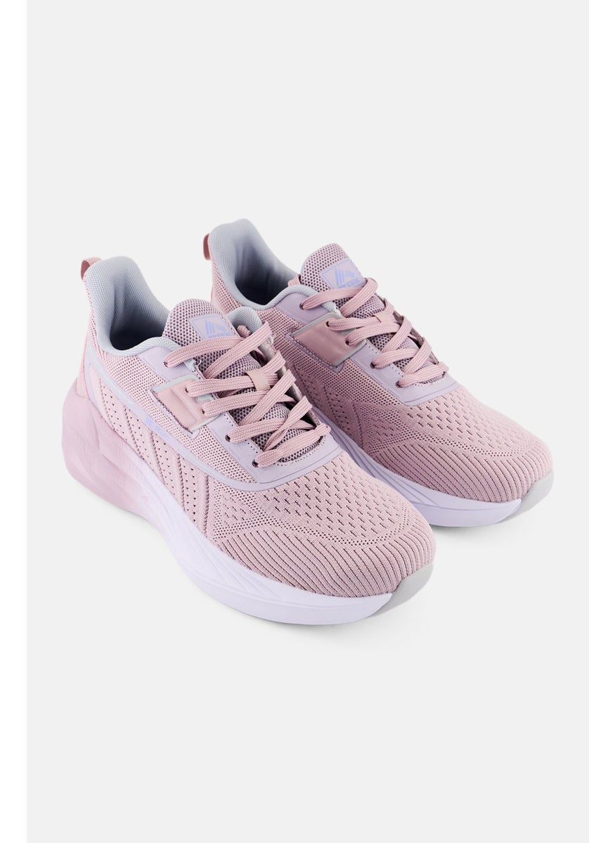 RBX Women Textile Upper Lace Up Outdoor Shoes, Pink  - Image 1
