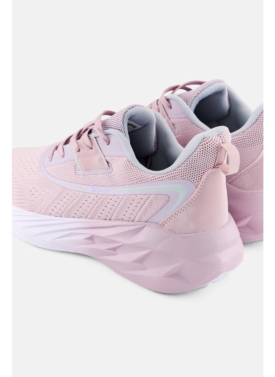 RBX Women Textile Upper Lace Up Outdoor Shoes, Pink  - Image 2