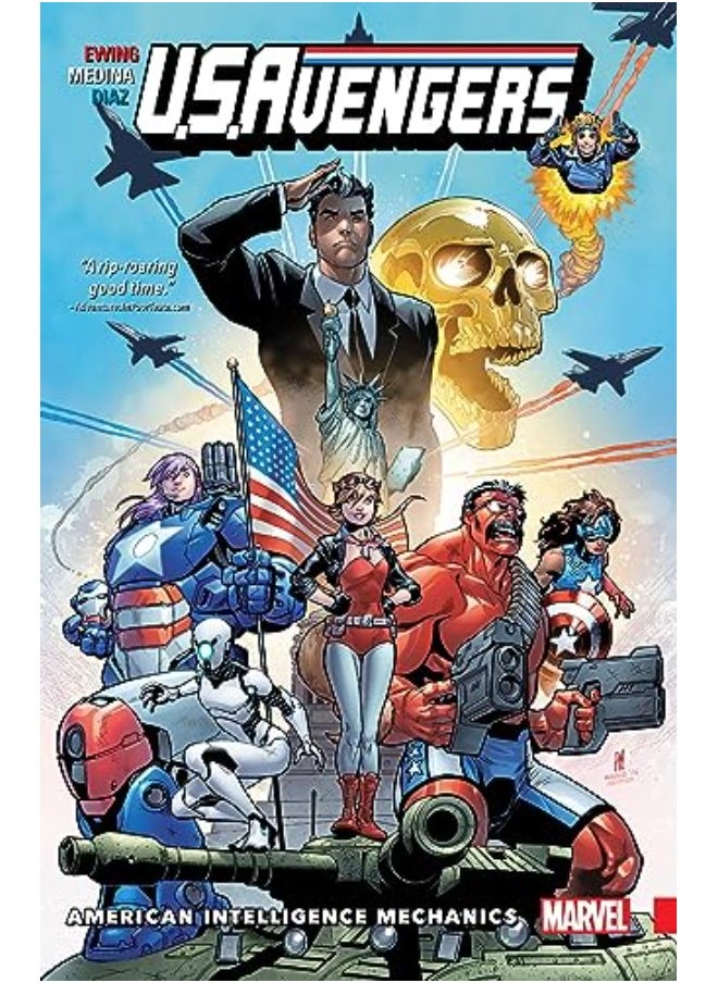 Marvel Comics U.S.Avengers Vol. 1: American Intelligence Mechanics 