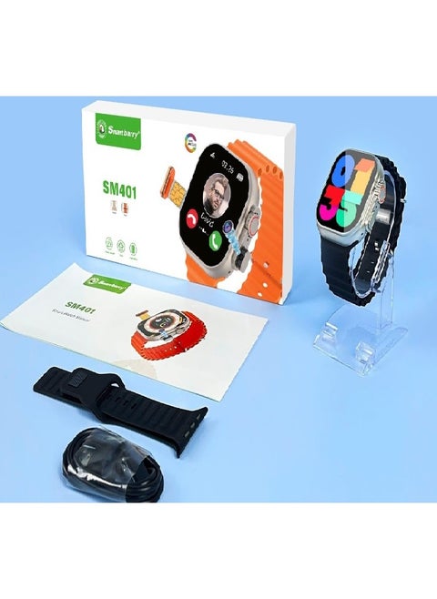 Smartbarry SM401 Smart Watch 4G Sim Card Camera with 2 two Straps