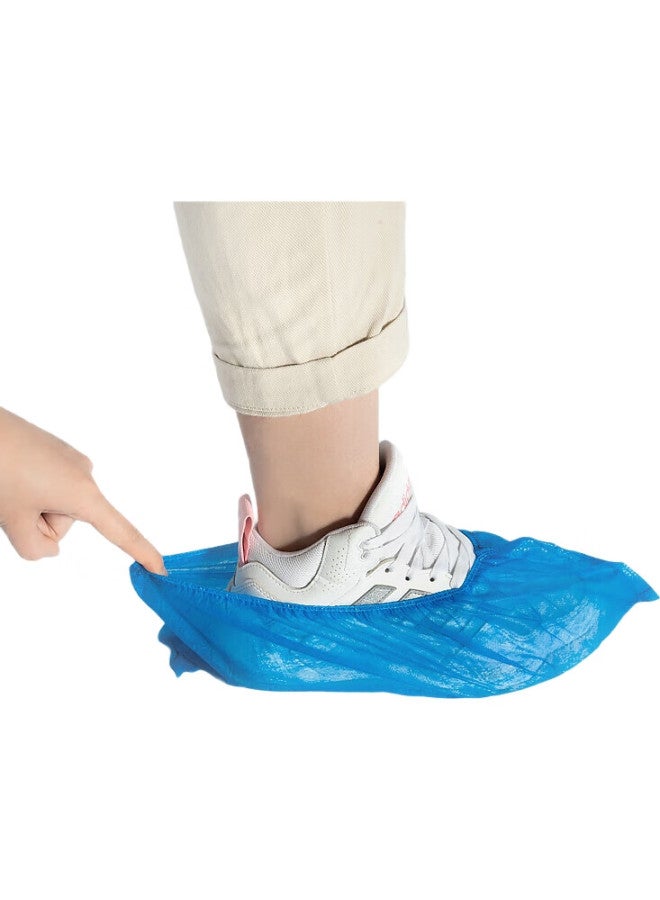 Yata Wutian Disposable Shoe Covers, Thickened Non-woven Fabric, 100 Pieces, For C Puter Ro S, H E Use, Indoor, Dust-proof, Breathable, Wear-resistant, Non-slip Foot Covers - Image 2
