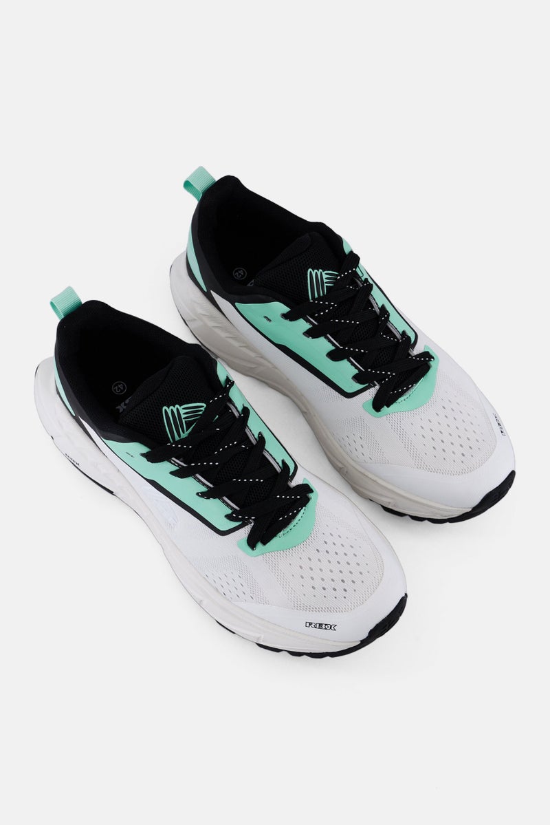 RBX Men Lace Up Running Shoes, White - Image 4
