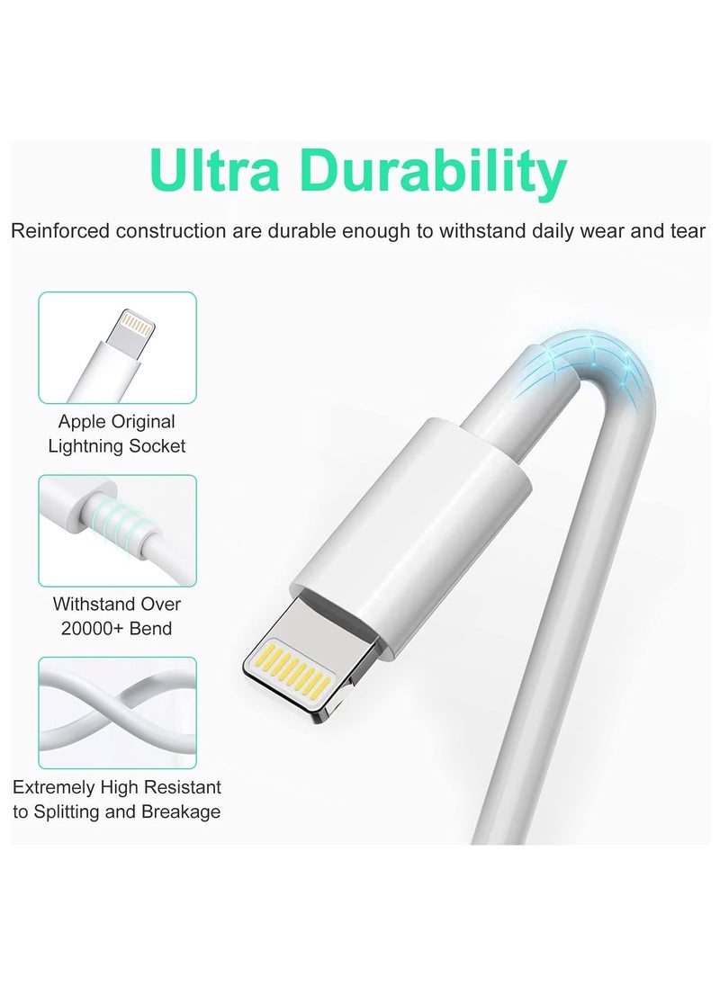 MMG iPhone Charger Cable 2M [MFi Certified] USB C to Lightning Cable Fast Charging Power Delivery PD 20W iPhone Cable for iPhone 14/14 Pro/14 Plus/14 Pro Max, iPad Pro, iPhone 8-13 All Series  - Image 5