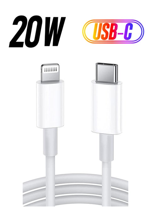 iPhone Charger Cable 2M [MFi Certified] USB C to Lightning Cable Fast Charging Power Delivery PD 20W iPhone Cable for iPhone 14/14 Pro/14 Plus/14 Pro Max, iPad Pro, iPhone 8-13 All Series