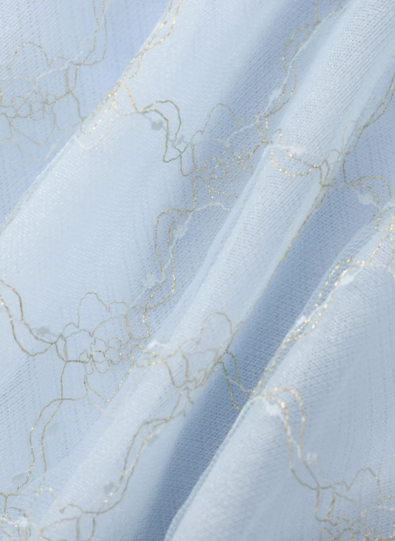 Balabala sky blue Baby Girls Knitted one-piece dress for Women | Best Price UAE