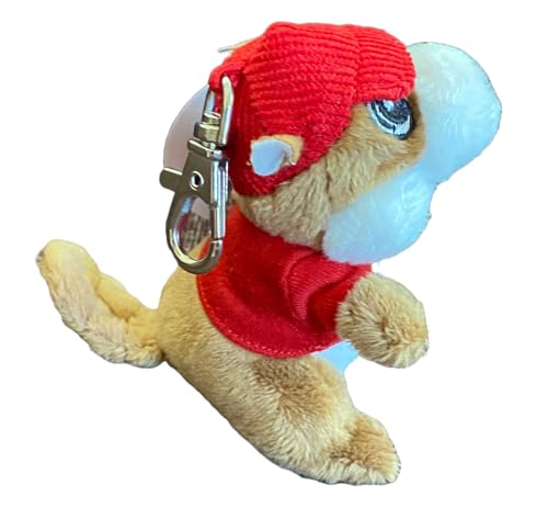 Buc-ee's Beavers 4" Mini Stuffed Plush Keychain Keyring Backpack Clip - Image 5