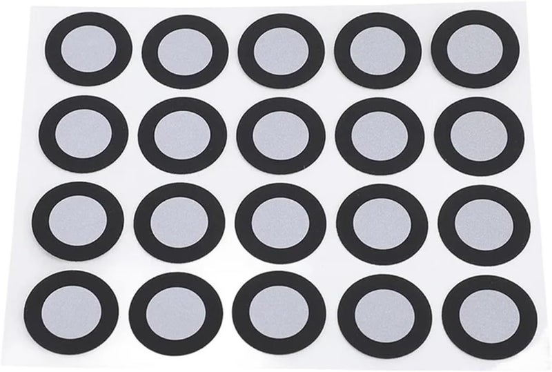 Scanner Portable, 10pcs Scan Markers, 3D Tracking Points, 12mm Inner Diameter, 19mm Outer, Reflectivity Reference Point for Teachers,Classroom - Image 1