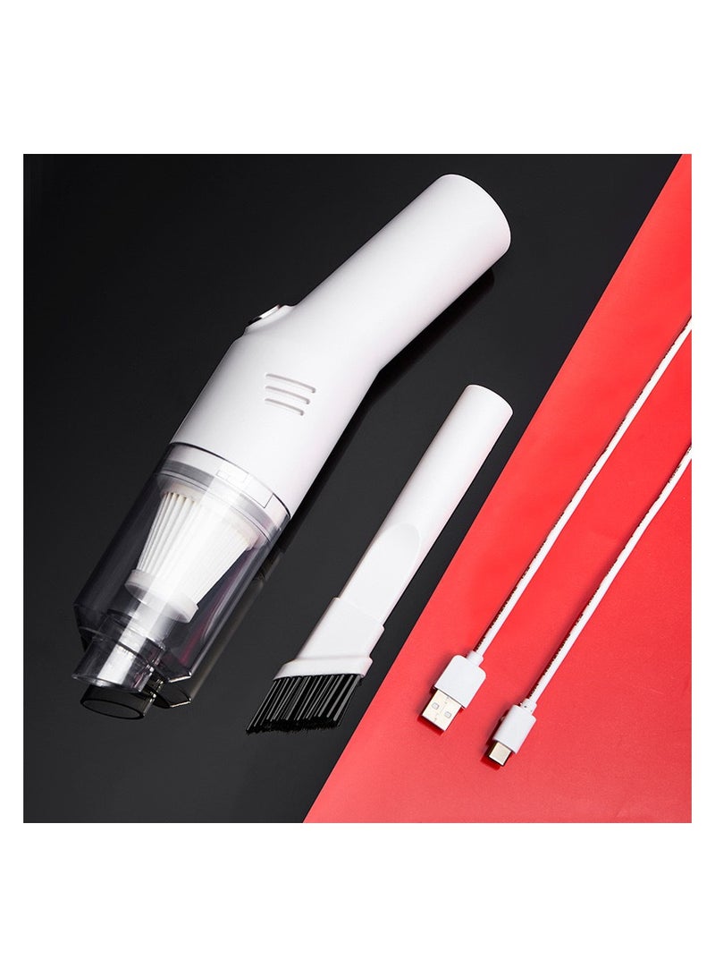 الغرض المزدوج المحمولة الحيوانات الأليفة عالية الطاقة مكنسة كهربائية محمولة مصغرة سوبر سيارة لاسلكية مكنسة كهربائية جافة ورطبة - Image 3