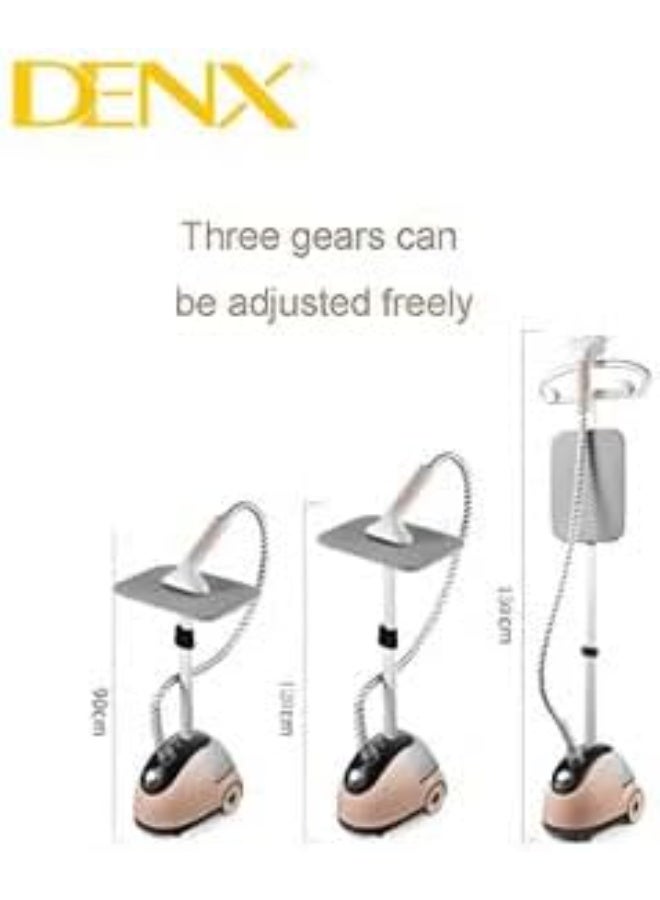 Denx DX1775 2000W Hanging Garment Steamer 1.8L Water Tank Vertical Ironing Machine Set 1Year Warranty - Image 2