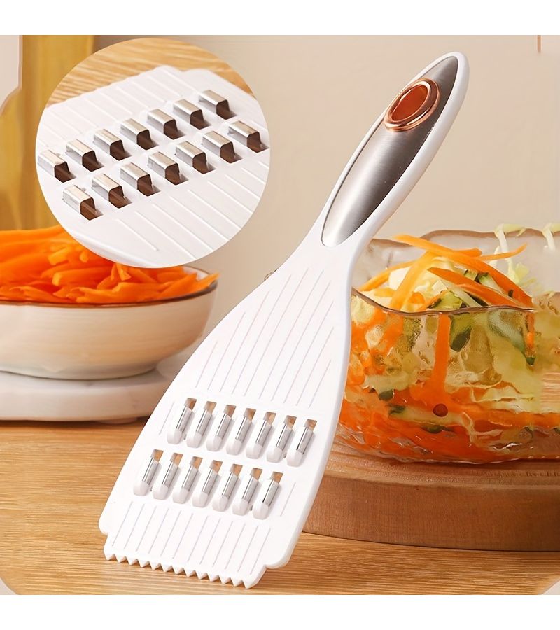1 Pc Grater Household Vegetable Slicer Carrot And Potato Julienne Shredder Kitchen Gadget - Image 5
