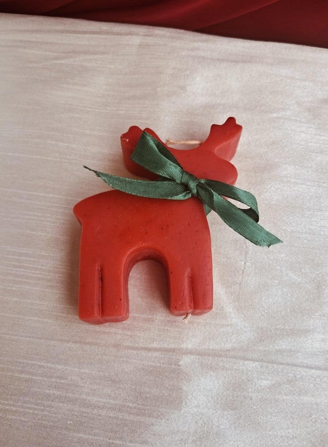 Astrid Christmas Candle | Santa Claus, Christmas Tree, Reindeer | Scented | 100% Soy Wax | Festive Gifting - Image 2
