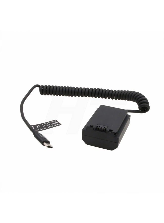 HangTon PD USB C 9V to NP-FZ100 Dummy Battery for Sony Alpha A7CR A7CII A7C A9II A6700 ZV-E1 A7RIV A1 A7RV A7SIII FX30 FX3 A7IV A7III A6600 A7RIII A7s A9 A9R A9S Camera - Image 2