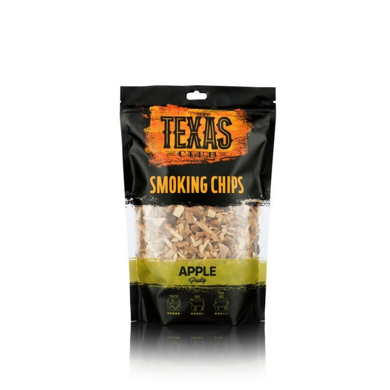 Texas Club Apple Wood Chips – Premium Natural Hardwood, Hot Smoking BBQ Accessory for Outdoor Grilling Cooking and Smokers - Image 3