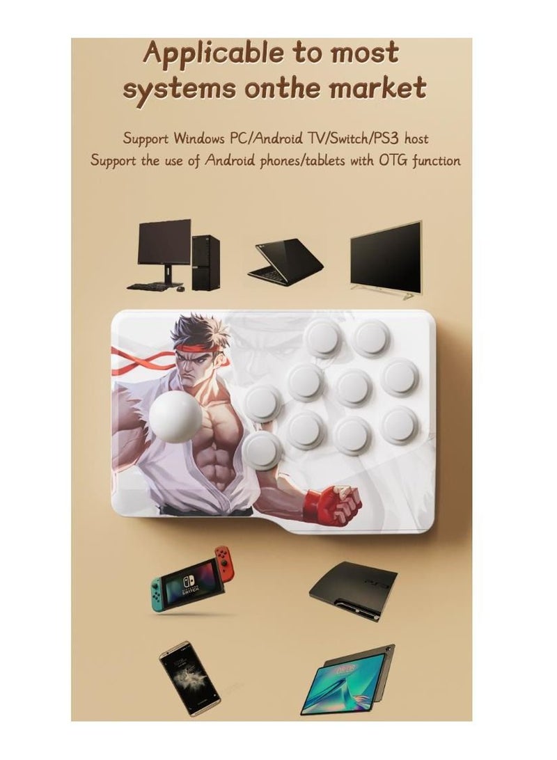 4K HD video game console, dual 2.4G wireless controllers, plug-and-play video game stick, built-in 15,000 games, retro handheld game console - Image 5